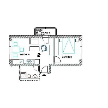 شقة Franzi-2 *
